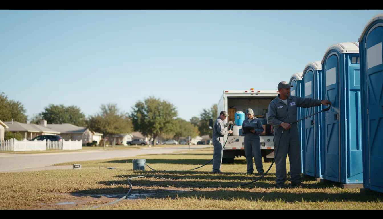 Long-Term Portable Toilet Rental in Laurelville, OH near me